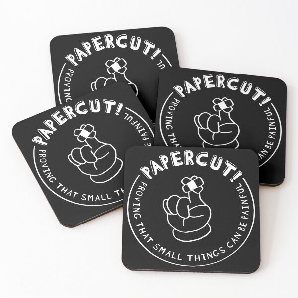 Item preview, Paper Cut - Proving that small things can be painful - White Version designed and sold by crismk.