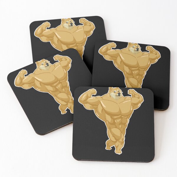 Item preview, Swole Doge Funny buff Doge designed and sold by Miftees.