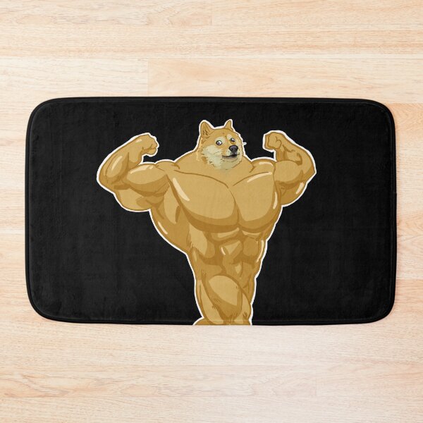 Item preview, Swole Doge Funny buff Doge designed and sold by Miftees.