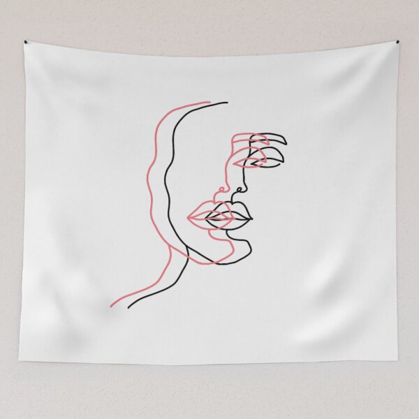 Item preview, Two Faced (black and pink)- Monoline designed and sold by ns1765.