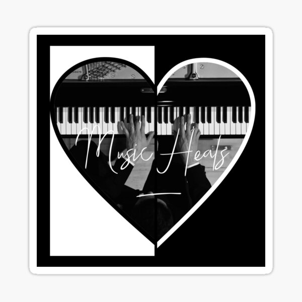 Music Heals Sticker