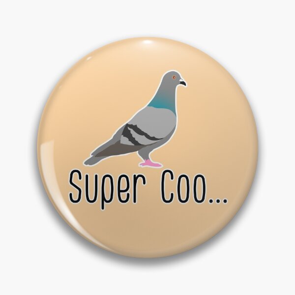 Item preview, super coo funny pigeon pun designed and sold by Starstacks.