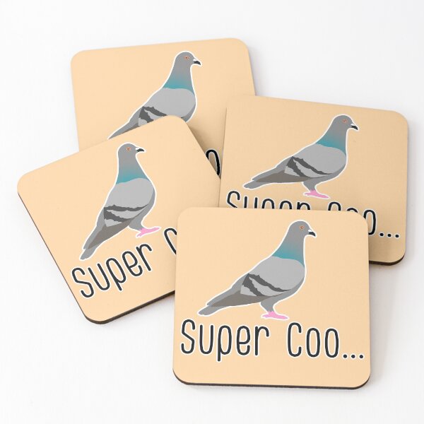 Item preview, super coo funny pigeon pun designed and sold by Starstacks.