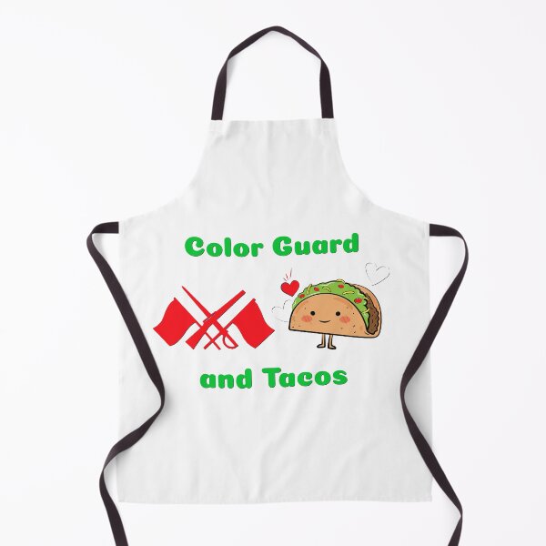 Item preview, Color Guard and Tacos designed and sold by BandMomDesigns.