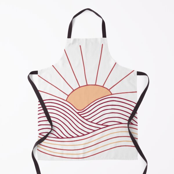 Item preview, Sunset on Rolling Mountains || Hills || Abstract designed and sold by Hilary Leslie.