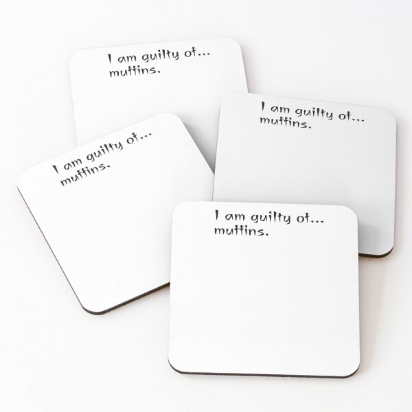 Item preview, I am guilty of muffins designed and sold by Indigodande.