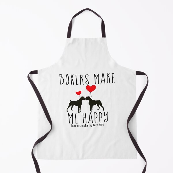 Item preview, Boxers Make Me Happy, You? Boxer Dog Lovers designed and sold by 3QuartersToday.