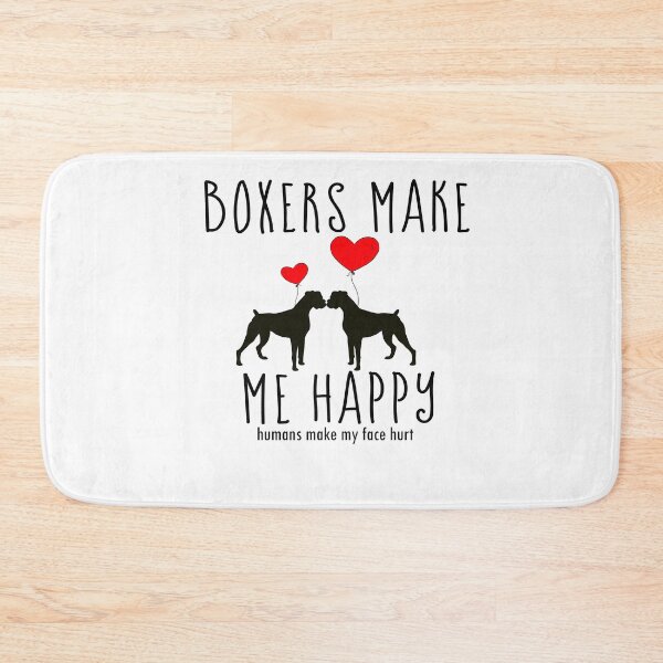 Item preview, Boxers Make Me Happy, You? Boxer Dog Lovers  designed and sold by 3QuartersToday.
