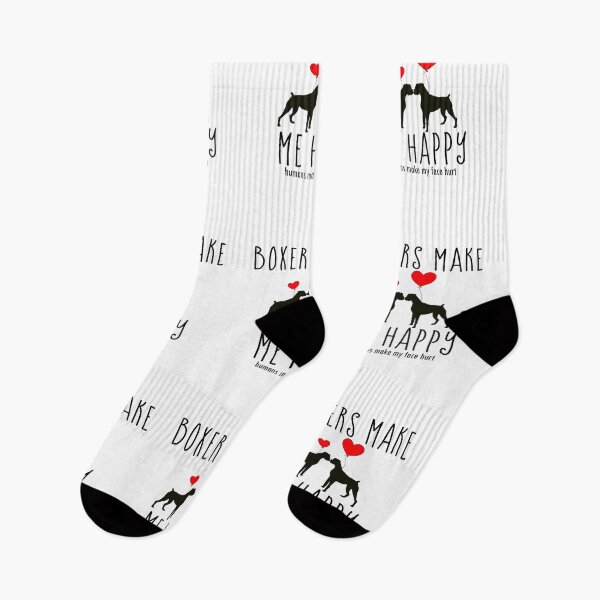 Item preview, Boxers Make Me Happy, You? Boxer Dog Lovers  designed and sold by 3QuartersToday.