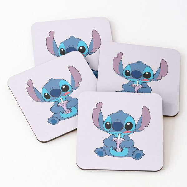 Item preview, Stitch With Taro Boba Drink designed and sold by lojains.