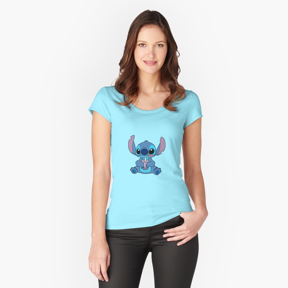 Vista previa del artículo con la obra «Camiseta entallada de cuello ancho», diseñado y vendido por lojains.
