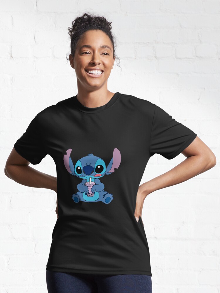 Imagen 6 de 7, Camiseta deportiva con la obra Puntada con bebida de Taro Boba, diseñada y vendida por lojains.