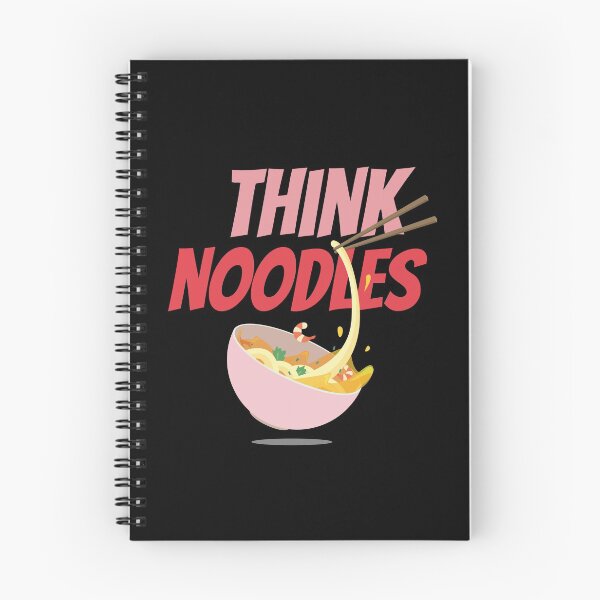 Item preview, think noodles (pink) designed and sold by AdelDa19.