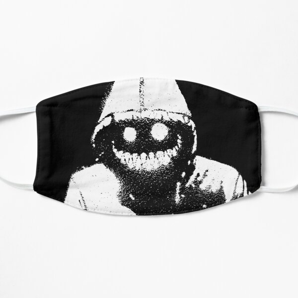 A creepy hooded smile Mask