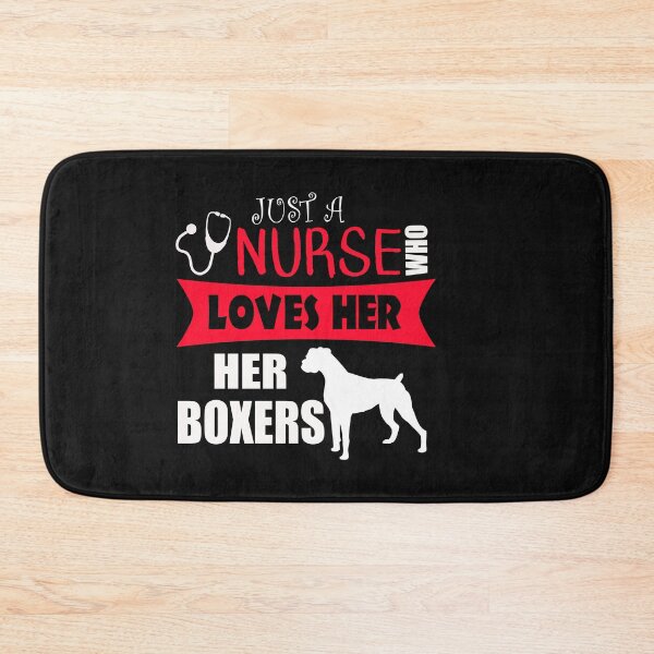 Item preview, Nurse Who Loves Her Boxer Dogs designed and sold by 3QuartersToday.