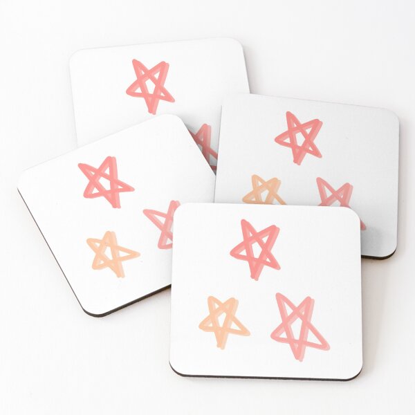 Item preview, Peach Stars designed and sold by Elise Barker.