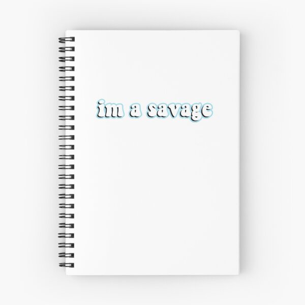 Item preview, im a savage blue designed and sold by artisticvibez.