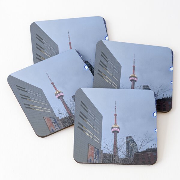 Item preview, Toronto CN Tower Photo At Dusk designed and sold by GrandmaApproved.
