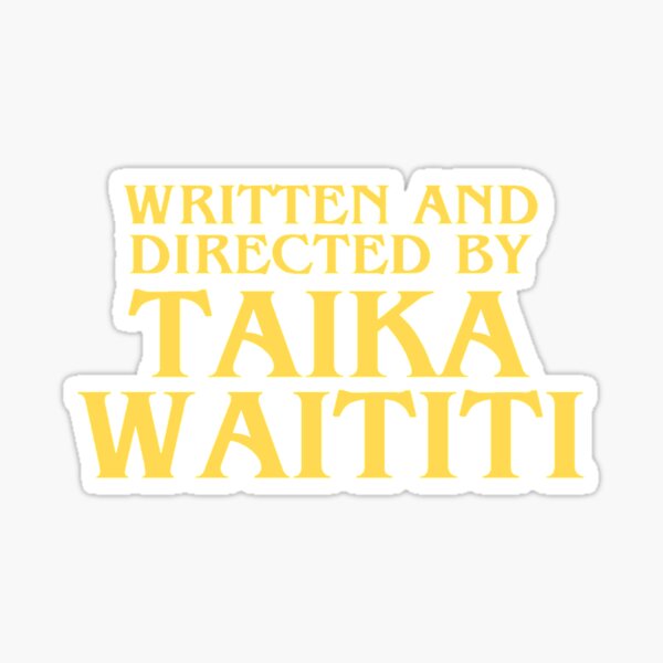 Aperçu de l'œuvre Écrit et réalisé par Taika Waititi créée et vendue par skgallery.