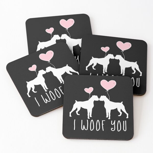 Item preview, I Woof You, Boxer Dog Gifts designed and sold by 3QuartersToday.