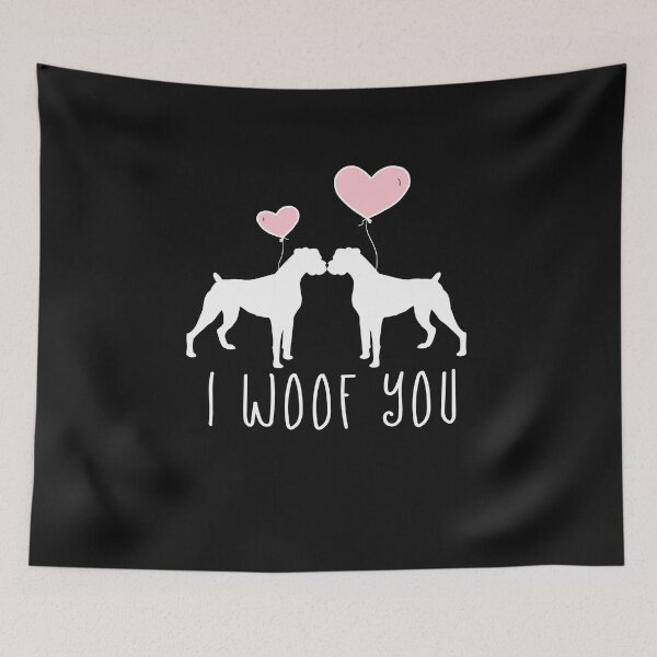 Item preview, I Woof You, Boxer Dog Gifts designed and sold by 3QuartersToday.