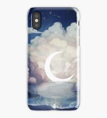 upon the sky-foam. iPhone Case