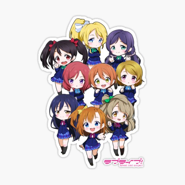 Shops Love Live! School Idol Project sticker set!♡