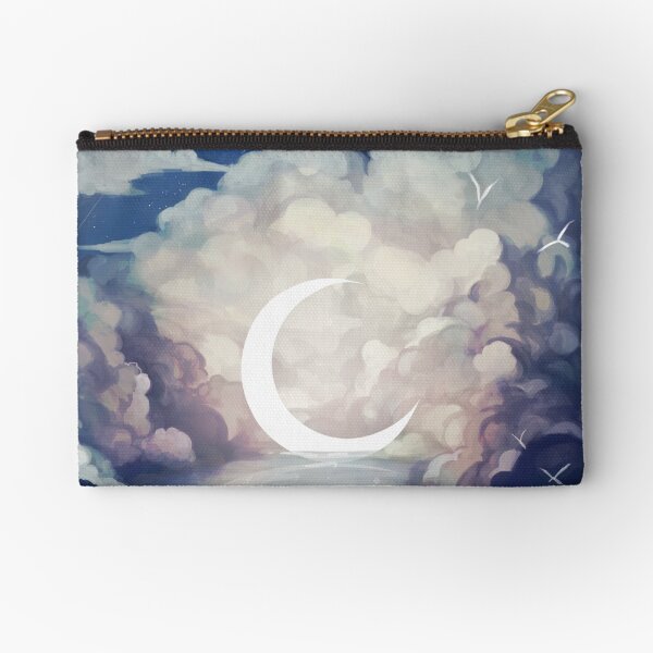 upon the sky-foam. Zipper Pouch