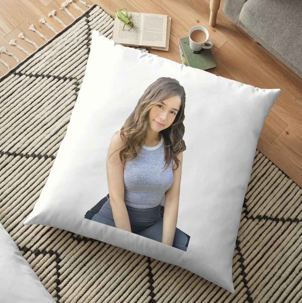 pokimane Floor Pillow