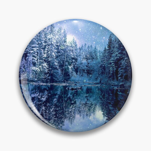 Item preview, A Cold Winter's Night : Blue Winter Wonderland designed and sold by 2sweetsDesign.