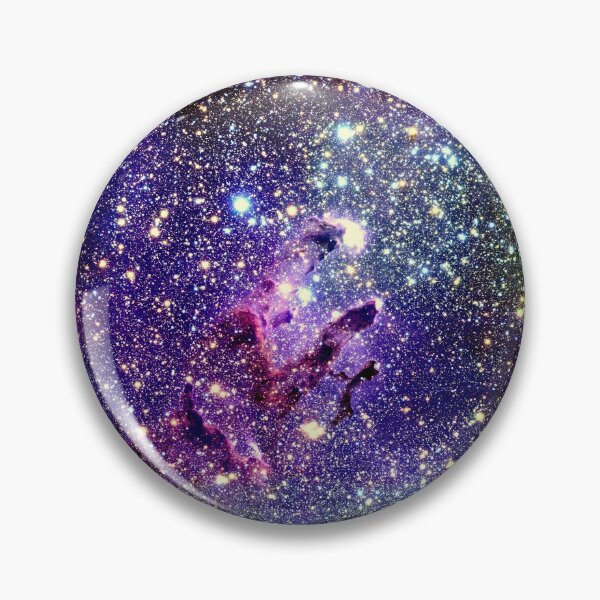 Item preview, Galaxy The Eagle Nebula / Pillars of Creation dark & colorful designed and sold by 2sweetsDesign.