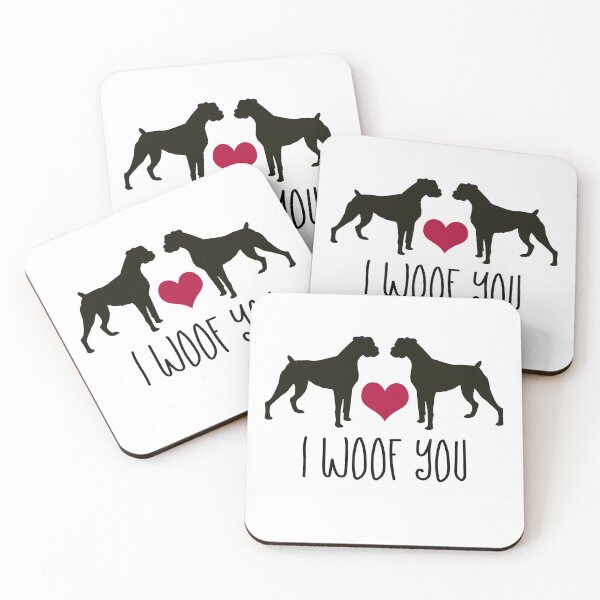 Item preview, I woof You, Boxer Dog Gifts for Men and Women designed and sold by 3QuartersToday.