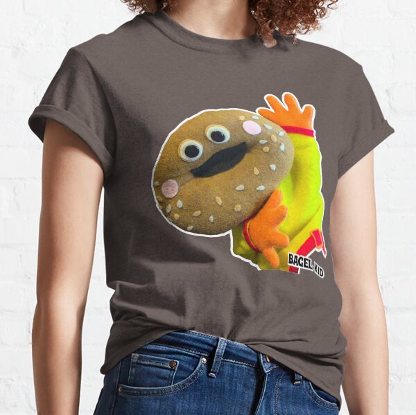 Wump Mucket Puppets Bagel Kid High Four Classic T-Shirt