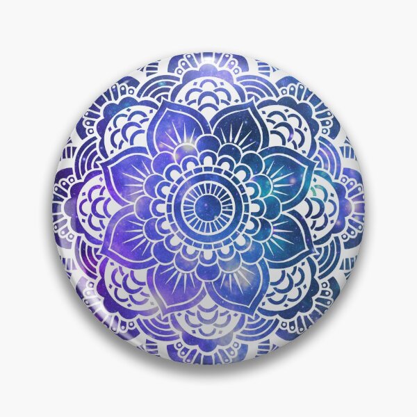 Item preview, Galaxy Mandala Galaxy Mandala Violet Teal designed and sold by 2sweetsDesign.