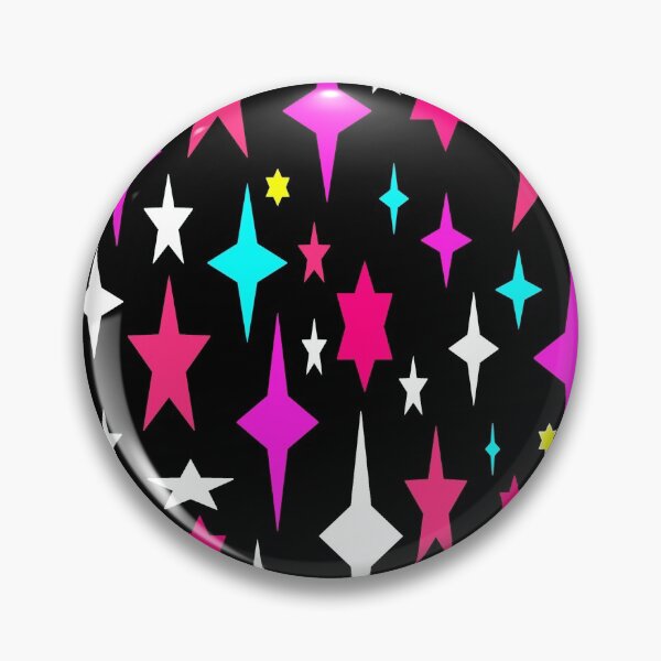 Item preview, Colorful Retro Atomic Stars designed and sold by 2sweetsDesign.