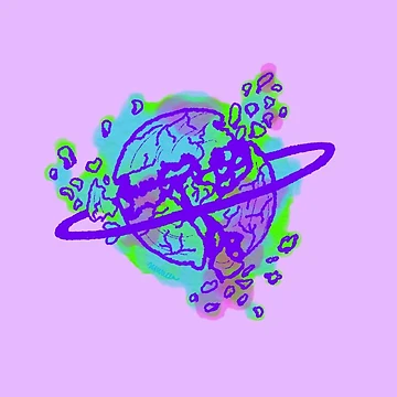 Artwork thumbnail, Exploding Planet by mack-walla