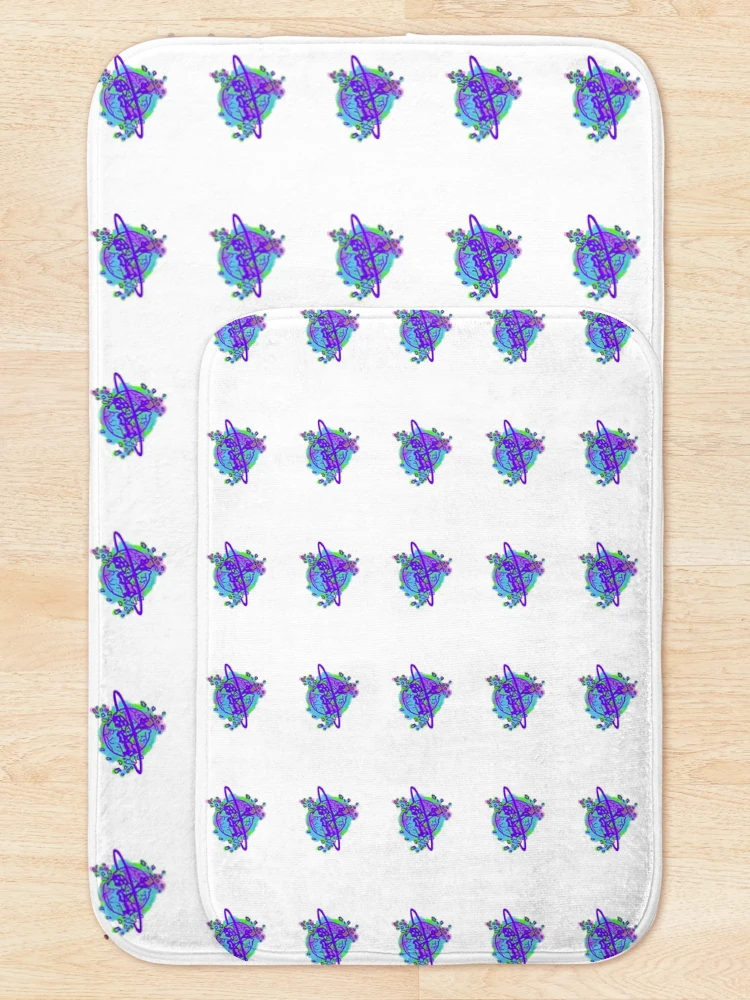 Thumbnail 5 of 6, Bath Mat, Exploding Planet designed and sold by mack-walla.