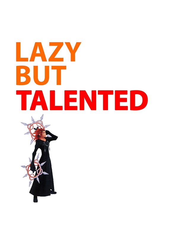 quot axel lazy but talented white quot stickers by triforce15 redbubble quot axel lazy but talented white quot stickers by triforce15 redbubble
