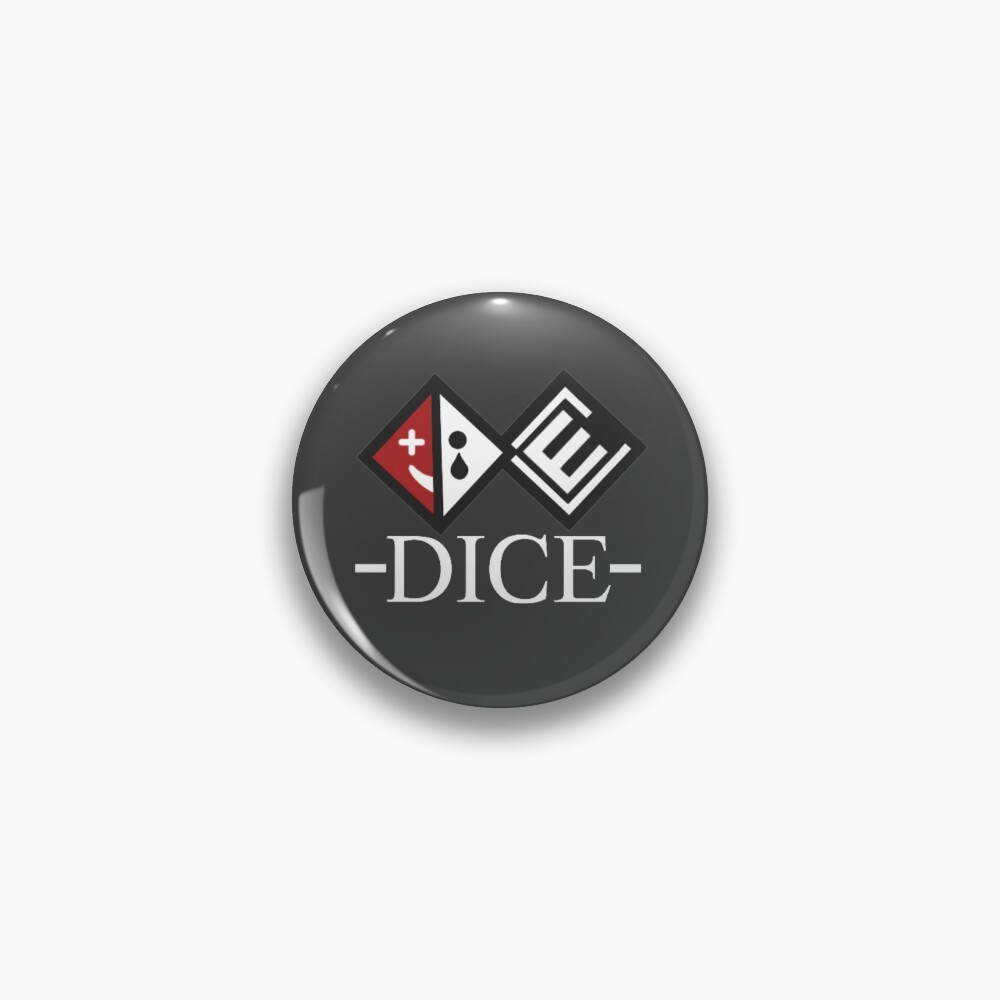 "Danganronpa Dice" Pin for Sale by SophieJsArt Redbubble