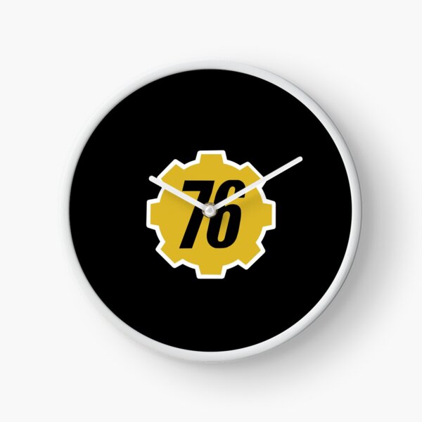 Fallout 76 Clocks Redbubble
