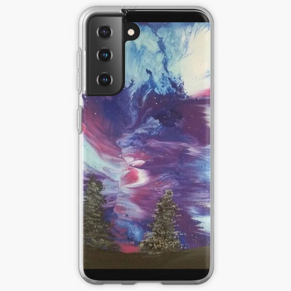 Aurora Galaxy Painting Samsung Galaxy Soft Case