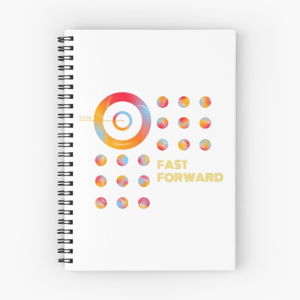 Item preview, Fast Forward Positivity Retro Cassette Style Design for our Difficult Times designed and sold by UrTops.