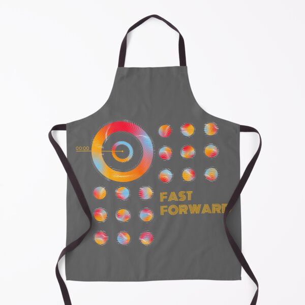 Item preview, Fast Forward Positivity Retro Cassette Style Design for our Difficult Times designed and sold by UrTops.
