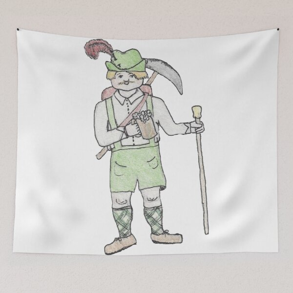 Item preview, The Swiss Mountain Climber (Fundle HinkleDobin) designed and sold by ArtChildGalore.