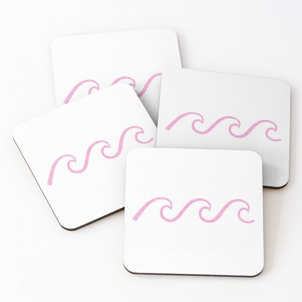 Item preview,  Pink Glitter Waves designed and sold by zeynepbiy.