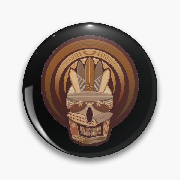Item preview, Surf Skull designed and sold by CuriousCurios.