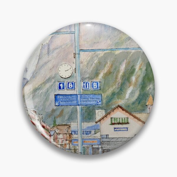 Item preview, 1412 at Grindelwald Station designed and sold by Dai Wynn Fine Art.