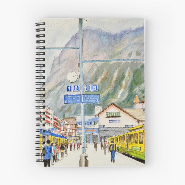 Item preview, 1412 at Grindelwald Station designed and sold by Dai Wynn Fine Art.