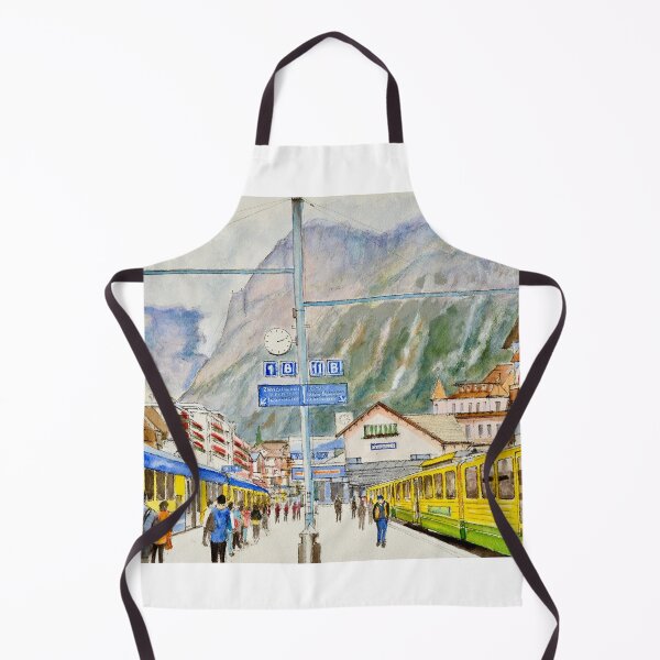 Item preview, 1412 at Grindelwald Station designed and sold by Dai Wynn Fine Art.