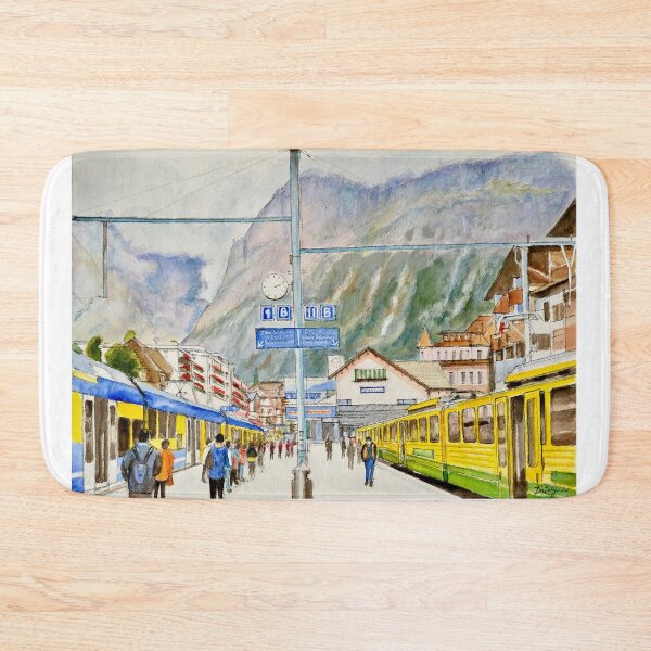 Item preview, 1412 at Grindelwald Station designed and sold by Dai Wynn Fine Art.